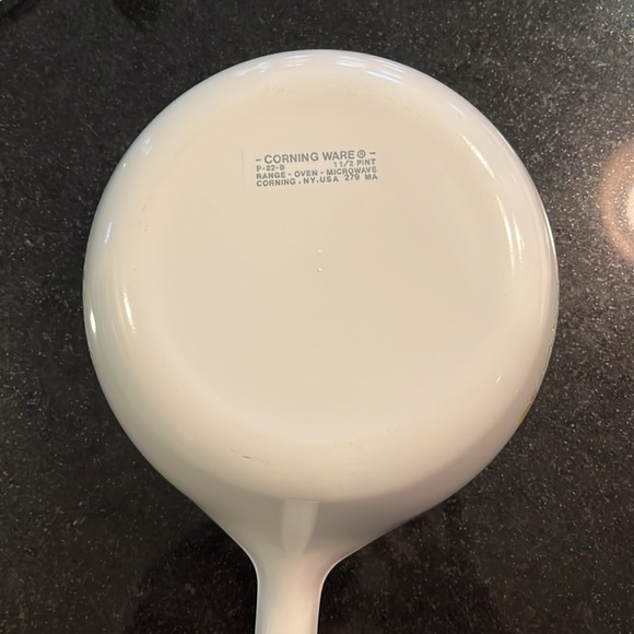 "Wildflower" - 1.5 Pint Menuette Pan with Lid (Corelle) by CORNING - Picture 9 of 10